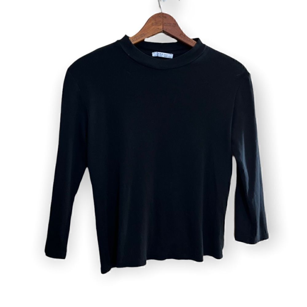 Zara 100% Cotton Crewneck Shirt